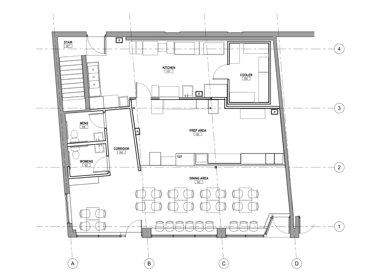 First Floor Plan.