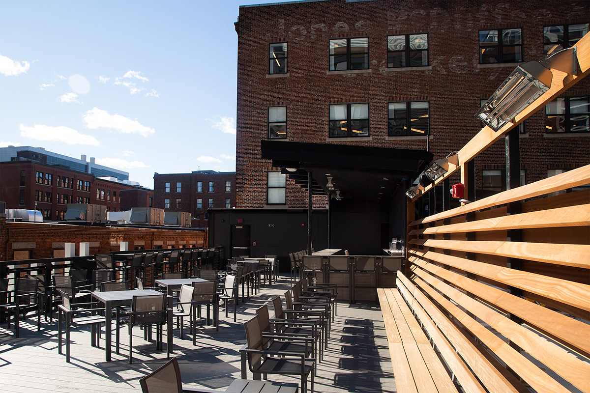 View of Roof Deck.